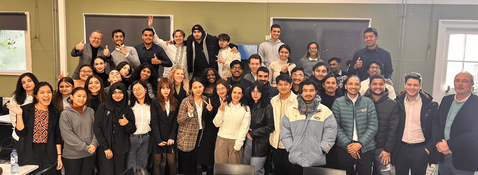 UE Amsterdam's Diverse student group